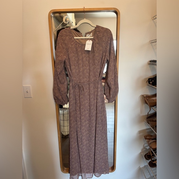 Inherit Clothing Dresses & Skirts - Long Sleeve Floral Maxi Dress